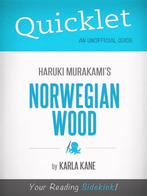 cover image of Quicklet on Norwegian Wood by Haruki Murakami